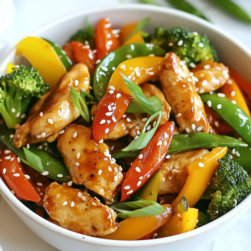 Honey Garlic Chicken Stir Fry Flavorful Quick Meal