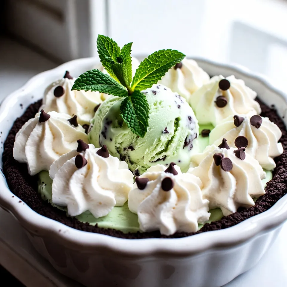 Mint Chocolate Ice Cream Pie Simple and Tasty Treat
