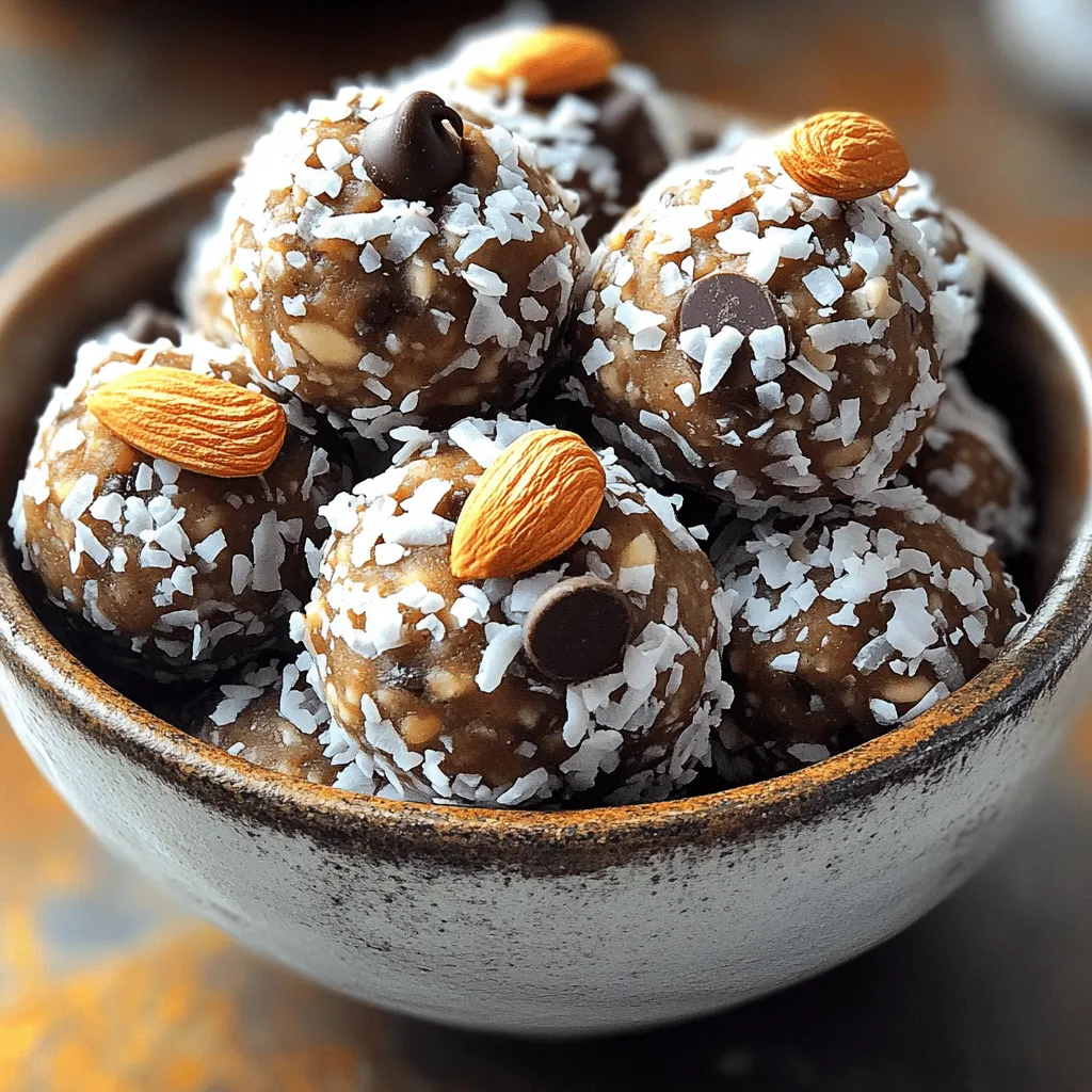 Almond Joy Energy Bites Nutritious and Tasty Snack