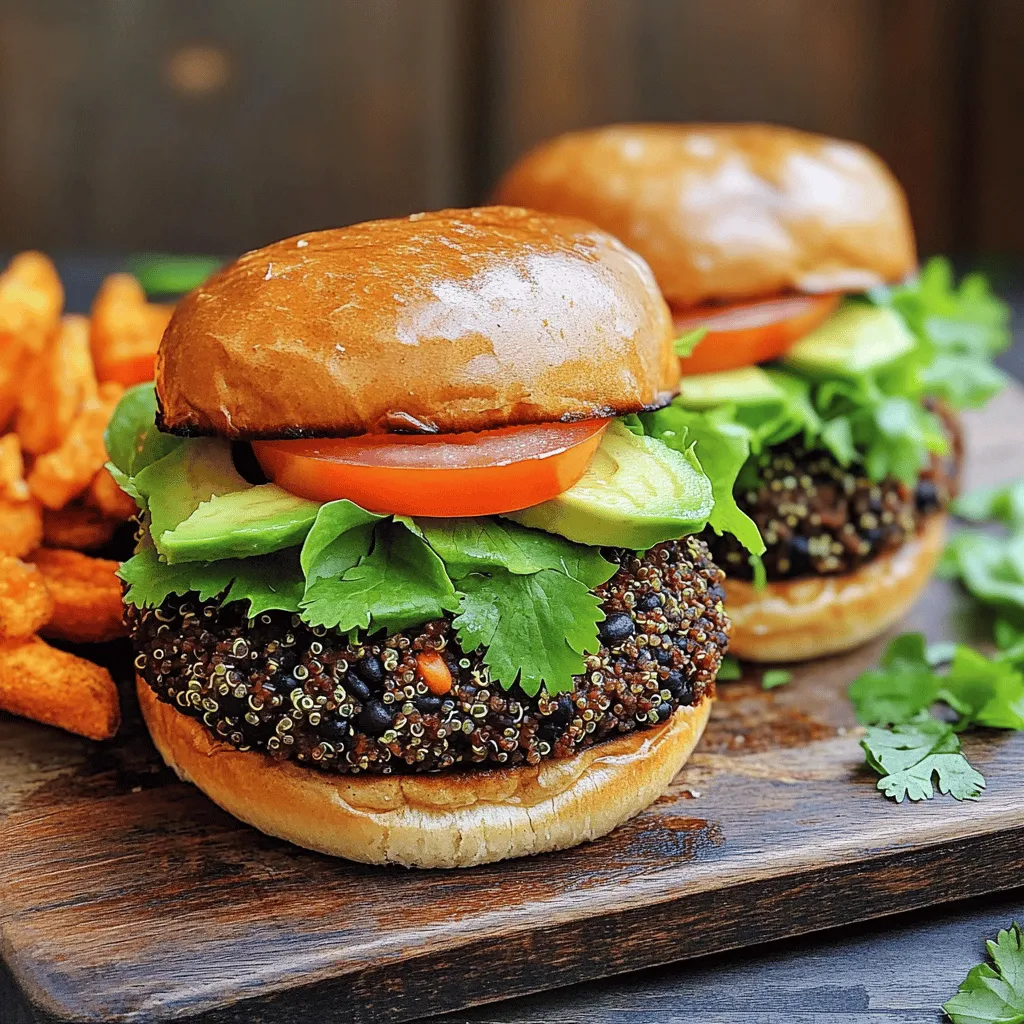 Spicy Chipotle Black Bean Burgers Packed with Flavor