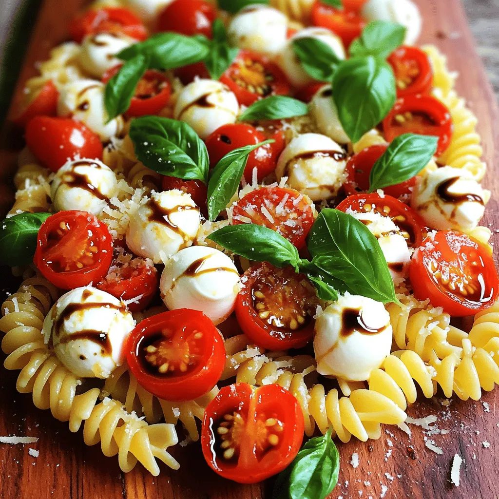 Fresh Caprese Pasta Flavorful and Simple Recipe
