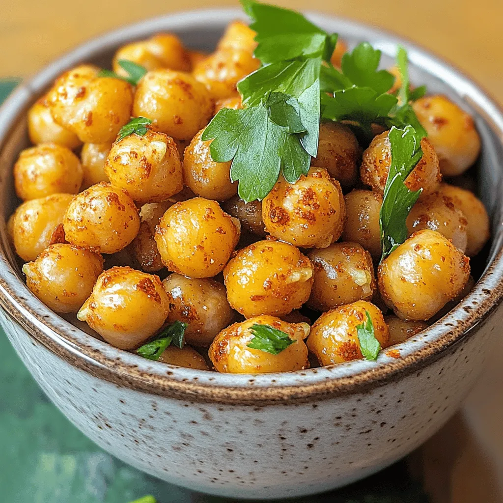 Air Fryer Crispy Chickpeas Flavorful and Healthy Snack