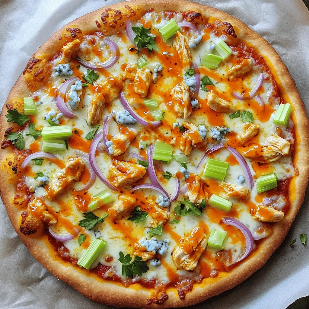 Buffalo Chicken Pizza Flavorful and Easy Recipe
