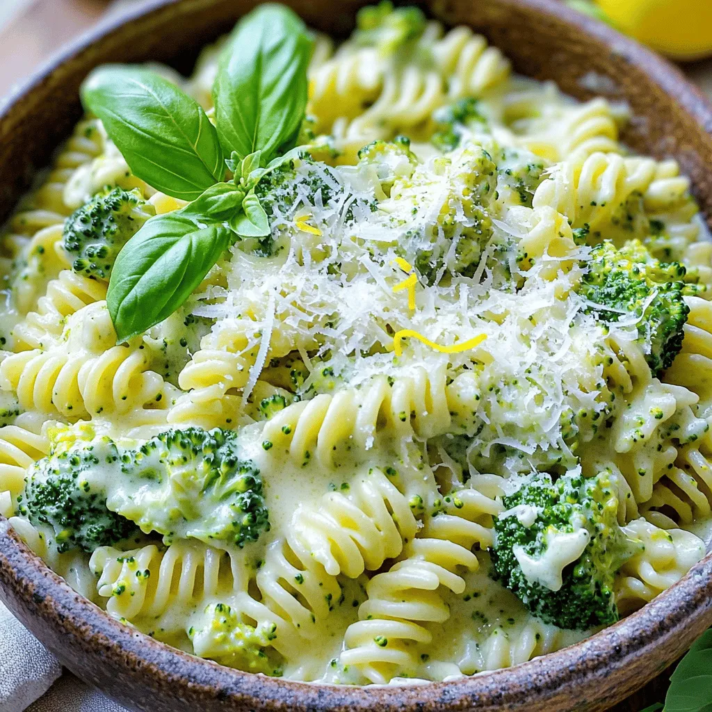 Creamy Broccoli Pasta Comforting and Quick Meal