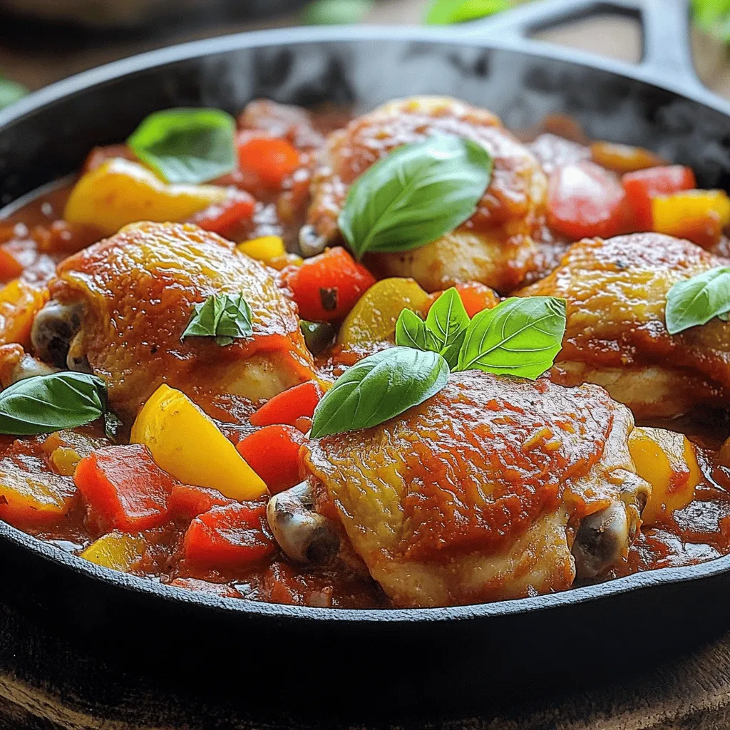 Classic Chicken Cacciatore Savory and Simple Recipe