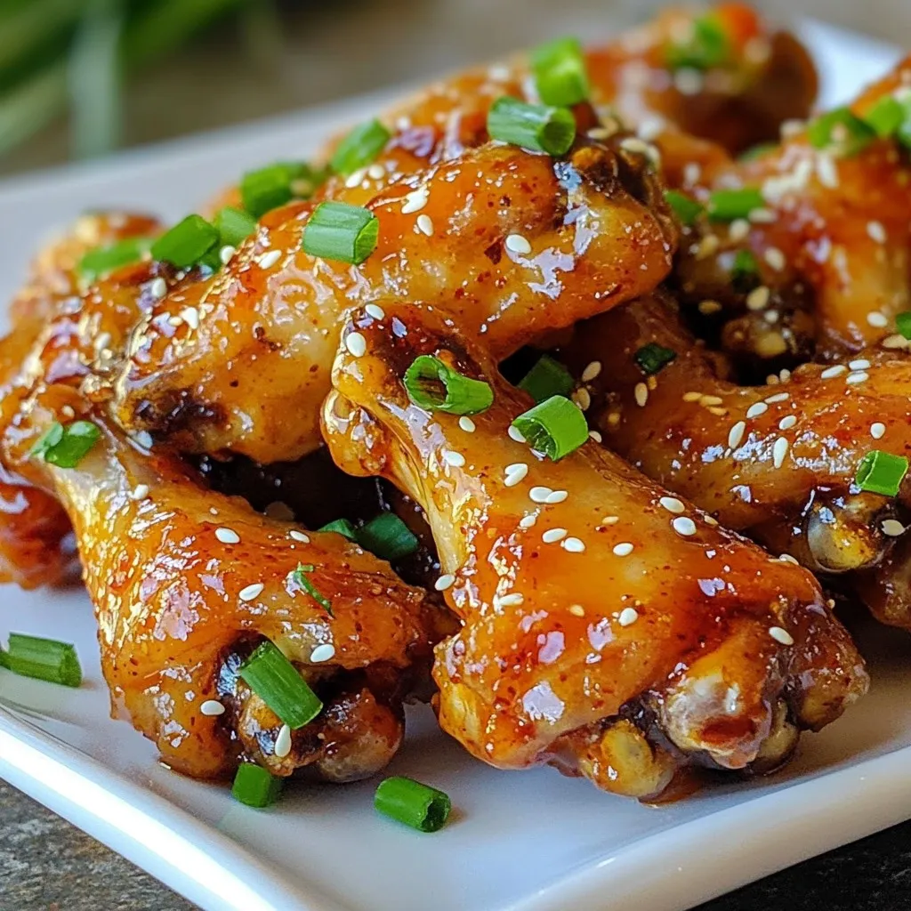 Spicy Honey Garlic Wings Irresistible Flavor Boost