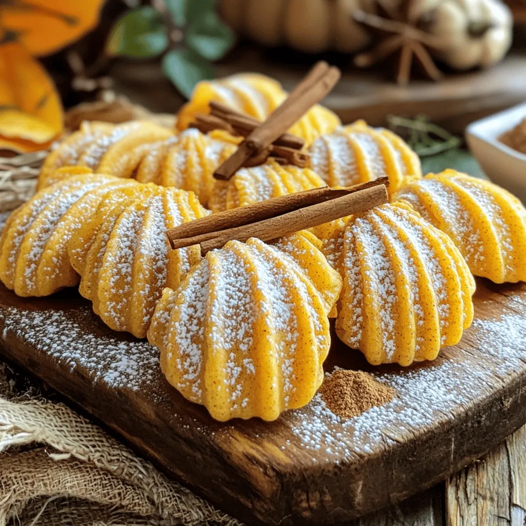 Pumpkin Spice French Madeleines Fluffy Treat Recipe