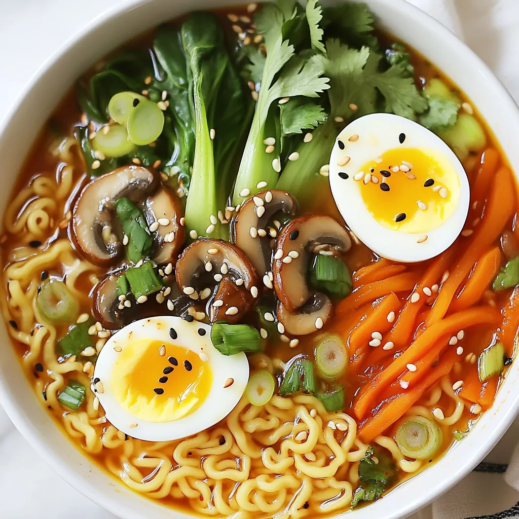 Spicy Garlic Ramen Bowls Flavorful and Easy Recipe