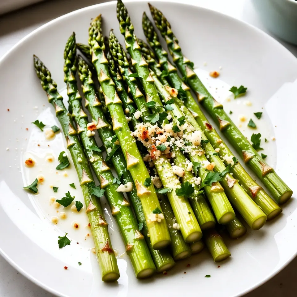 Garlic Parmesan Roasted Asparagus Flavorful Side Dish