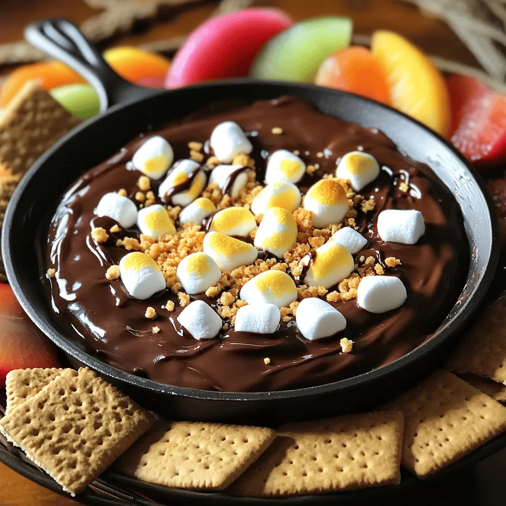 S&#8217;mores Dip Delightfully Warm and Chewy Treat
