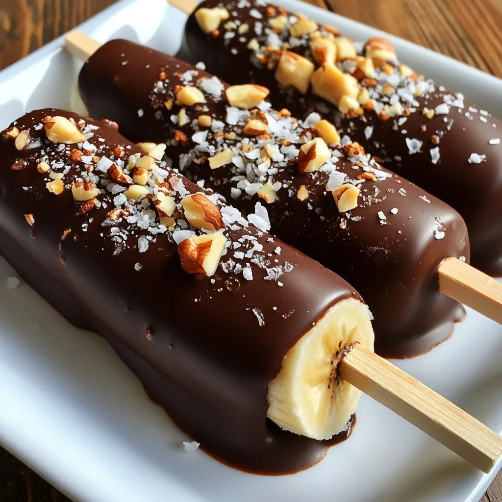 Chocolate Covered Banana Pops Fun and Easy Recipe
