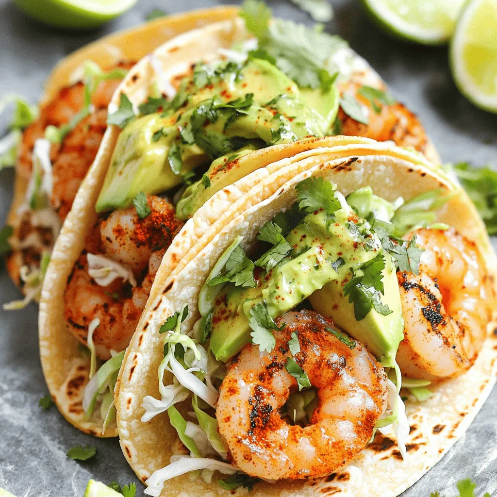 Quick Shrimp Tacos Flavorful and Easy Weeknight Meal