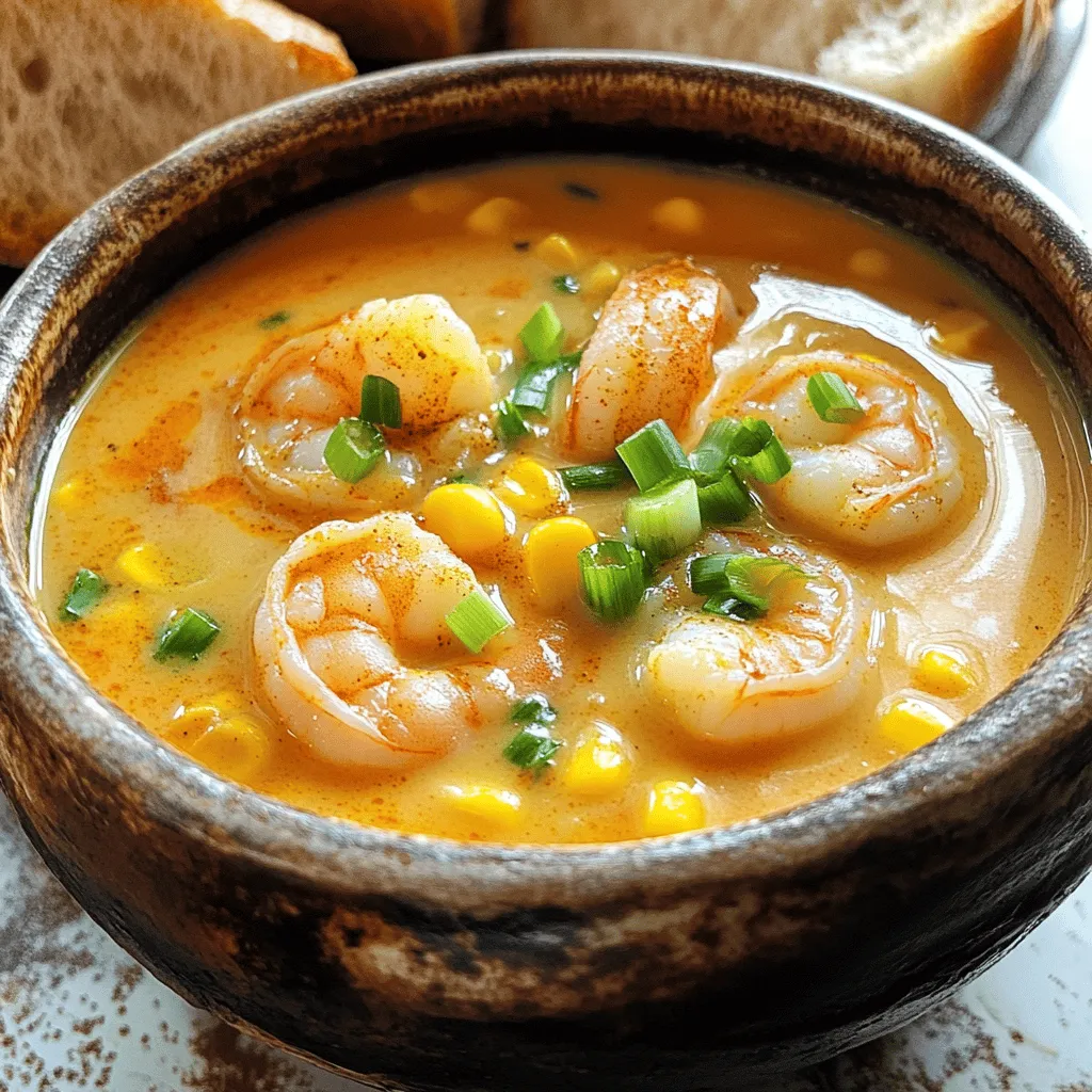 Creamy Cajun Shrimp Soup Tasty and Easy Recipe