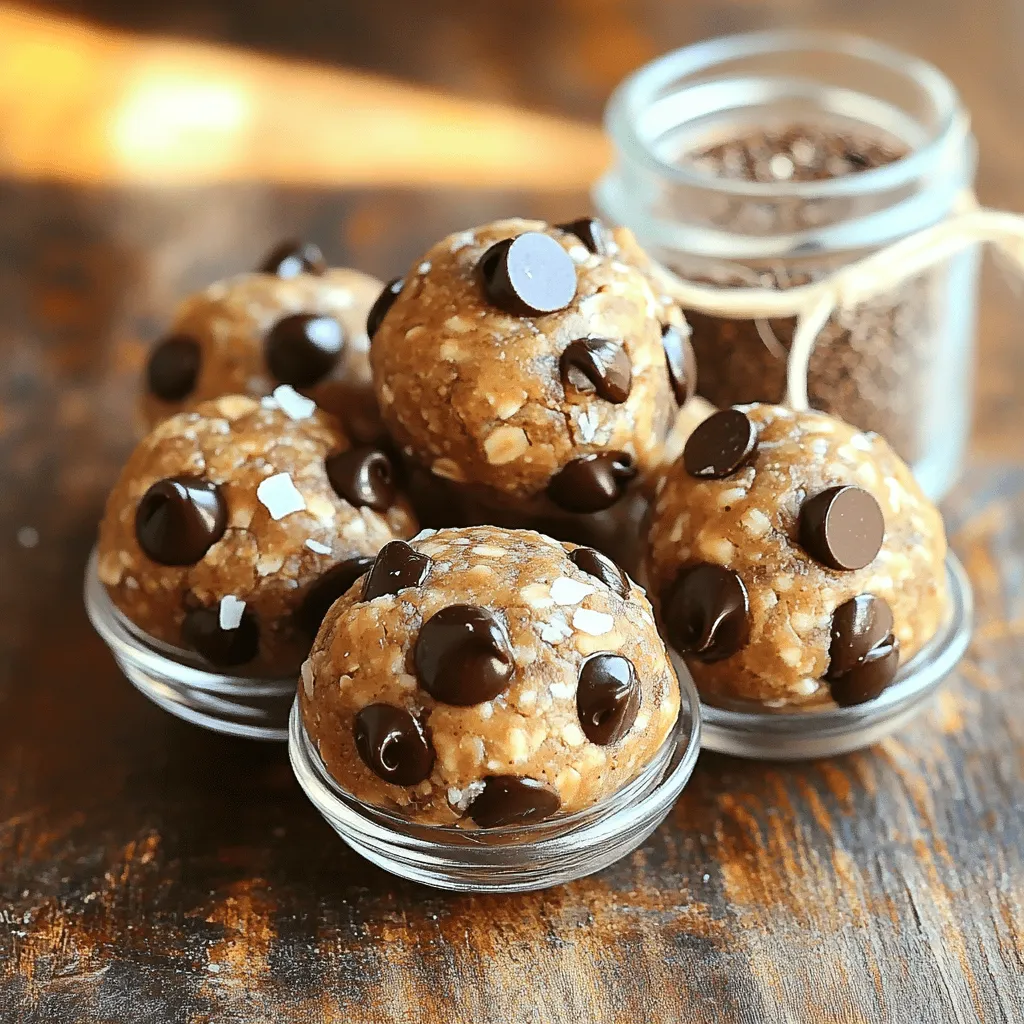 Peanut Butter Chocolate Chip Energy Bites Easy Recipe
