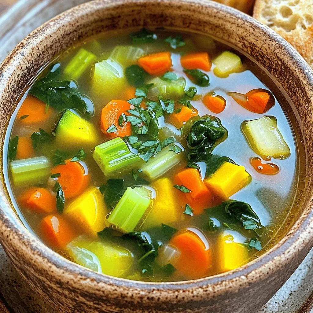 Classic Vegetable Soup Hearty and Flavorful Delight