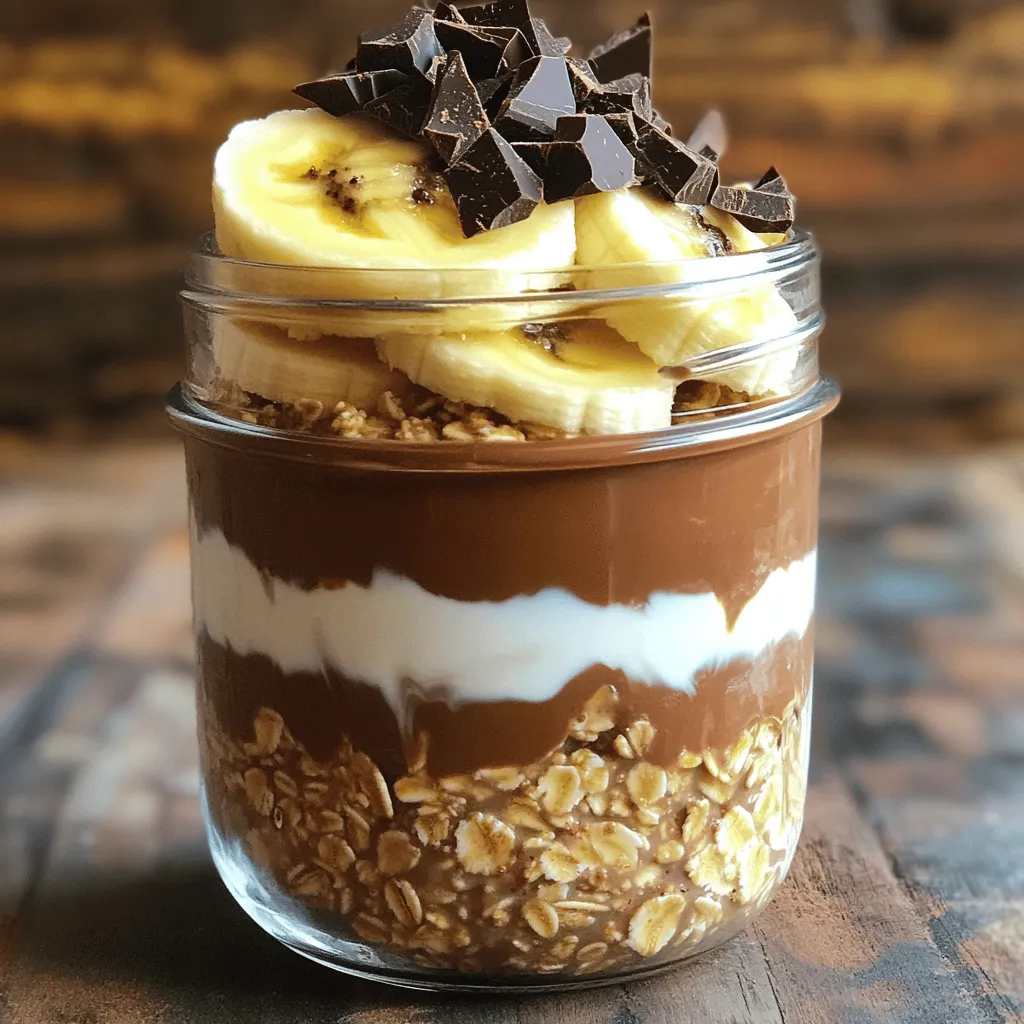 Mocha Overnight Oats High Protein Boost for Breakfast