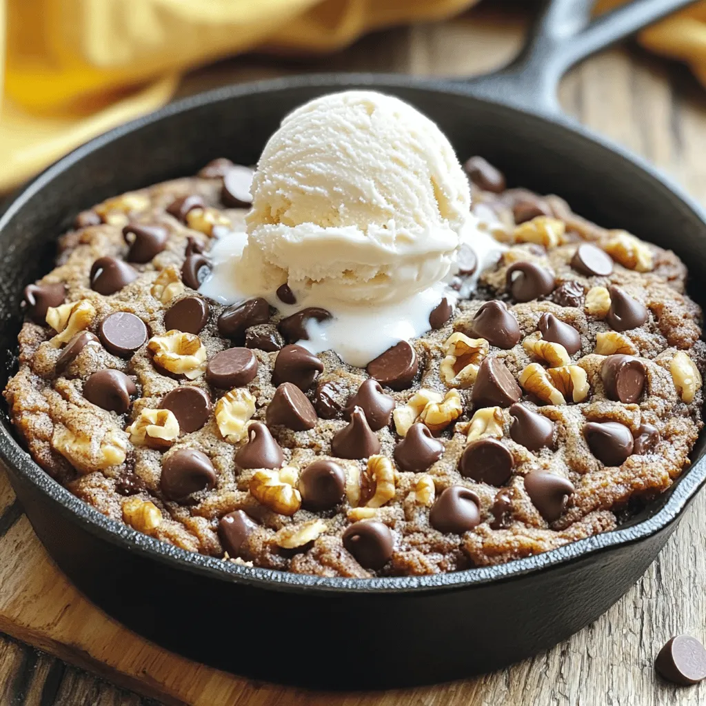 Chocolate Chip Cookie Skillet Simple and Tasty Delight