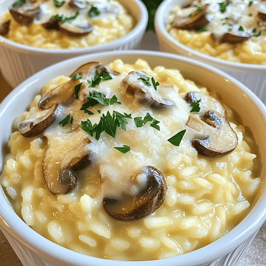 Instant Pot Creamy Mushroom Risotto Simple Delight