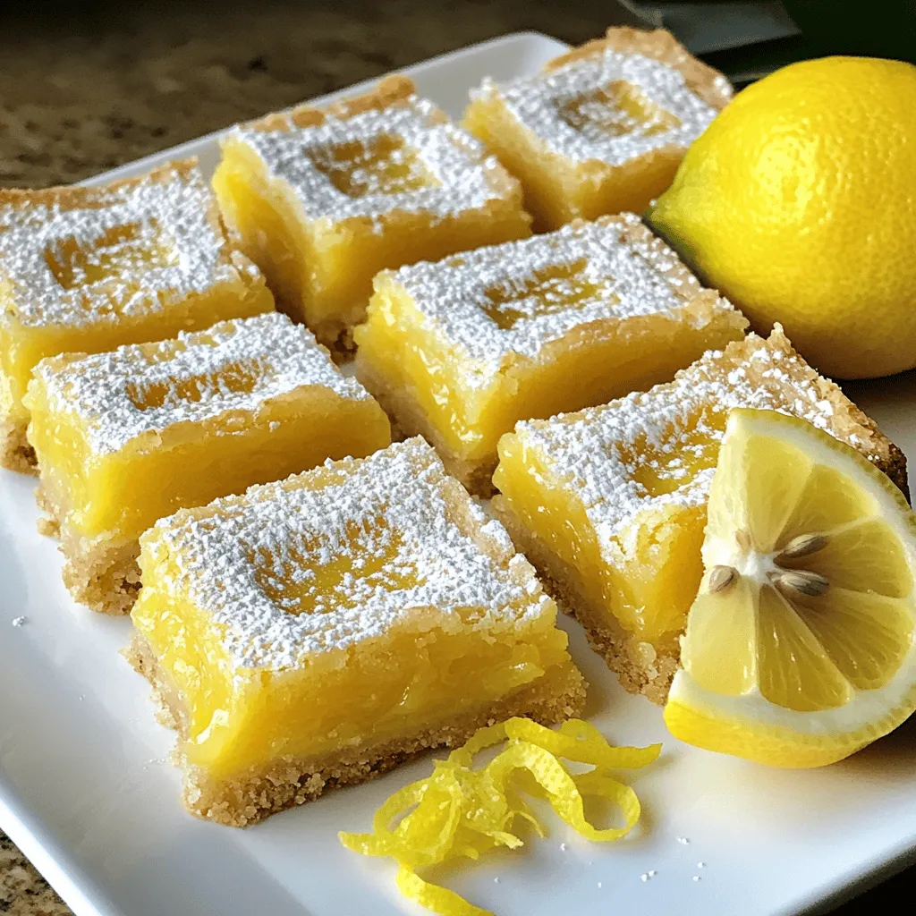 Easy Lemon Bars Perfectly Delicious and Simple Recipe