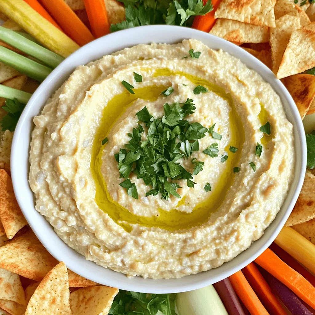 Roasted Garlic White Bean Dip Flavorful and Easy Recipe