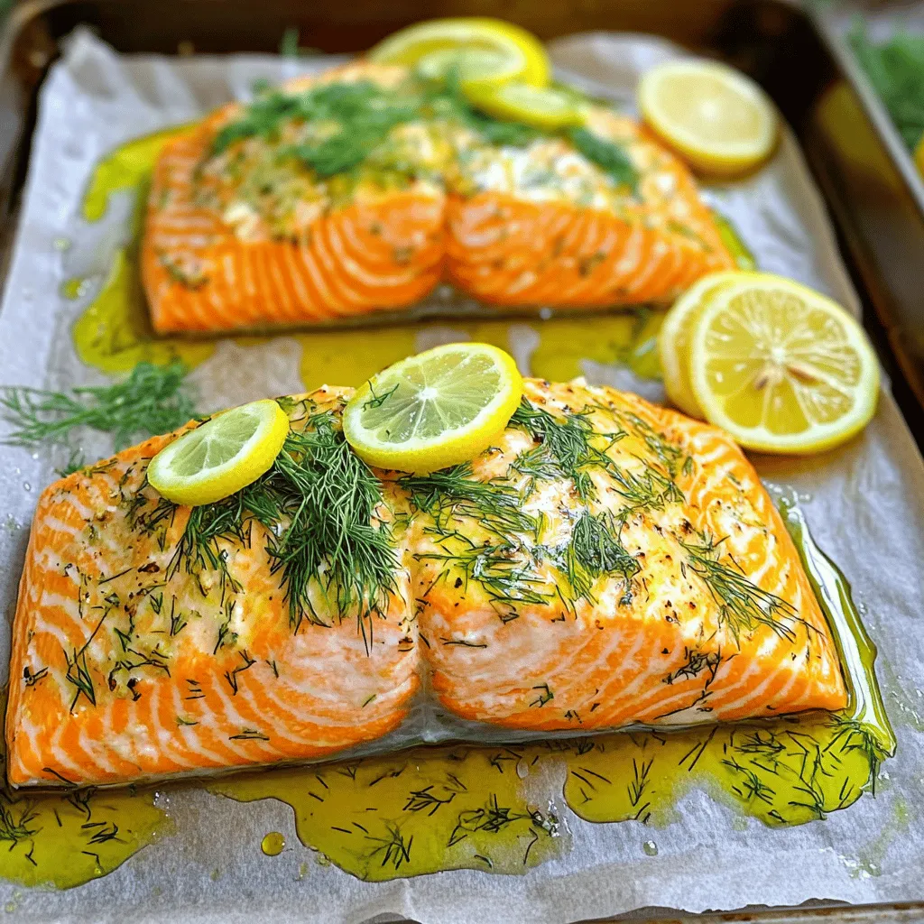 70. Lemon Dill Salmon Flavorful and Simple Recipe
