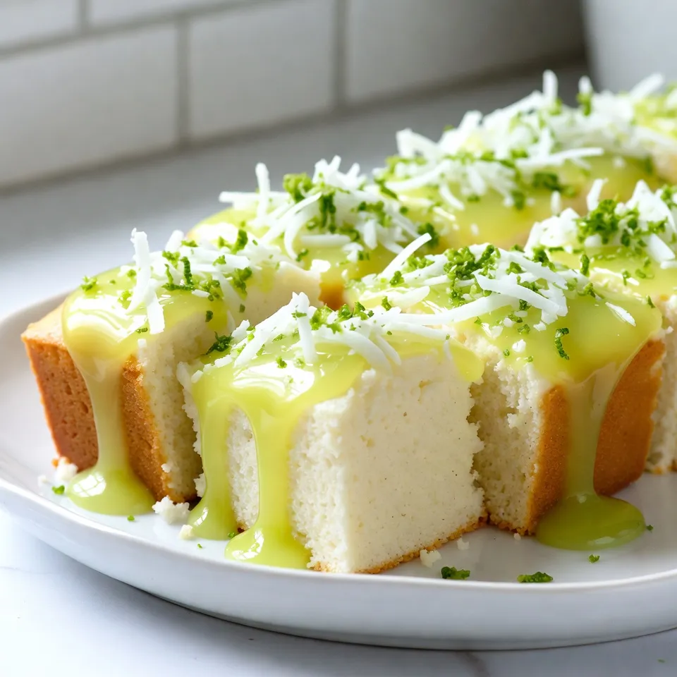 Coconut Lime Sheet Cake Irresistible Tropical Treat