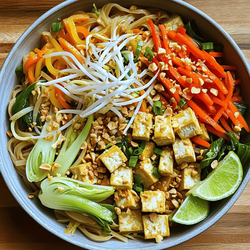 Vegetable Pad Thai Flavorful and Easy Weeknight Meal
