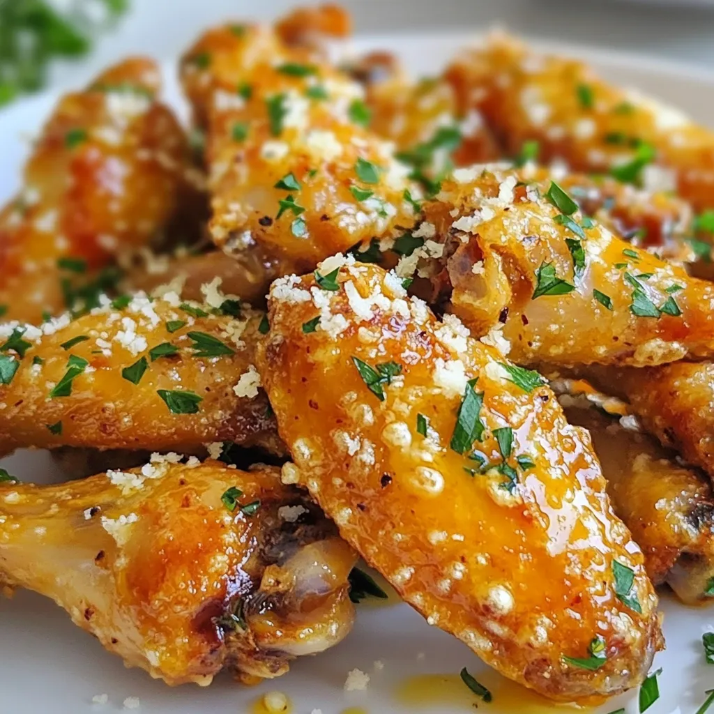Garlic Parmesan Chicken Wings Irresistible Flavor Fix