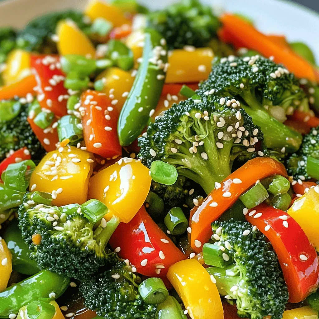 Simple Vegetable Stir Fry Flavorful and Quick Recipe