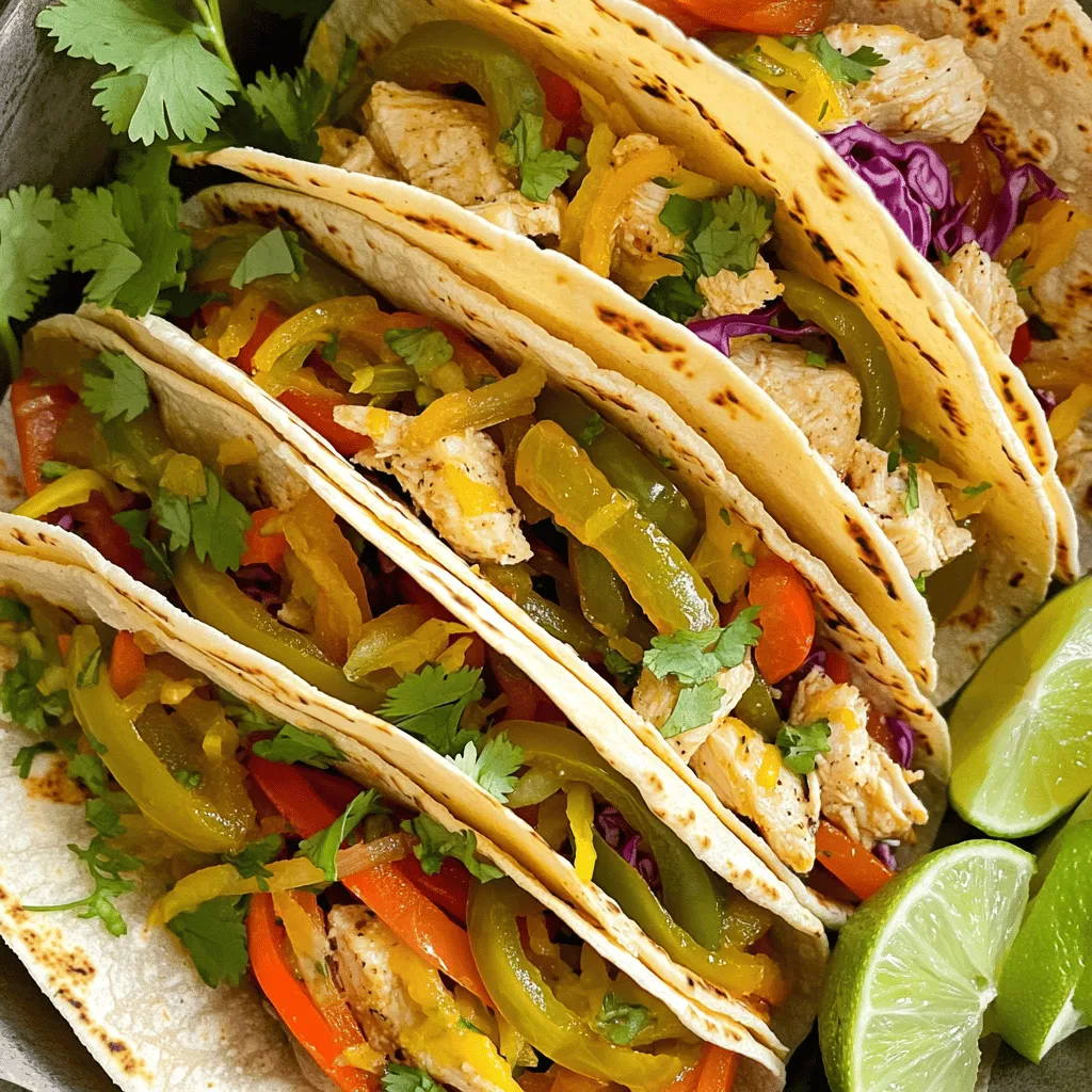 Pickle Ranch Chicken and Veggie Tacos Flavorful Meal