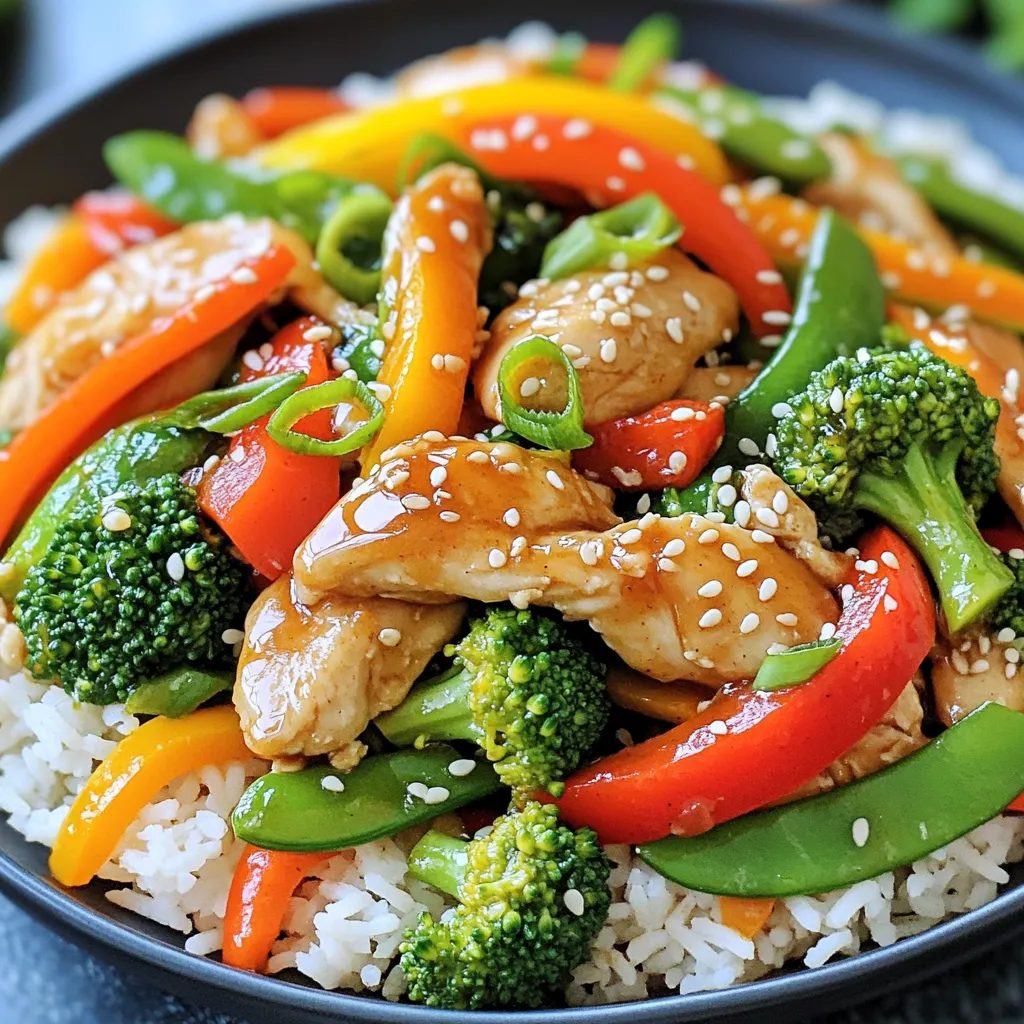 Honey Garlic Chicken Stir Fry Flavorful Weeknight Meal
