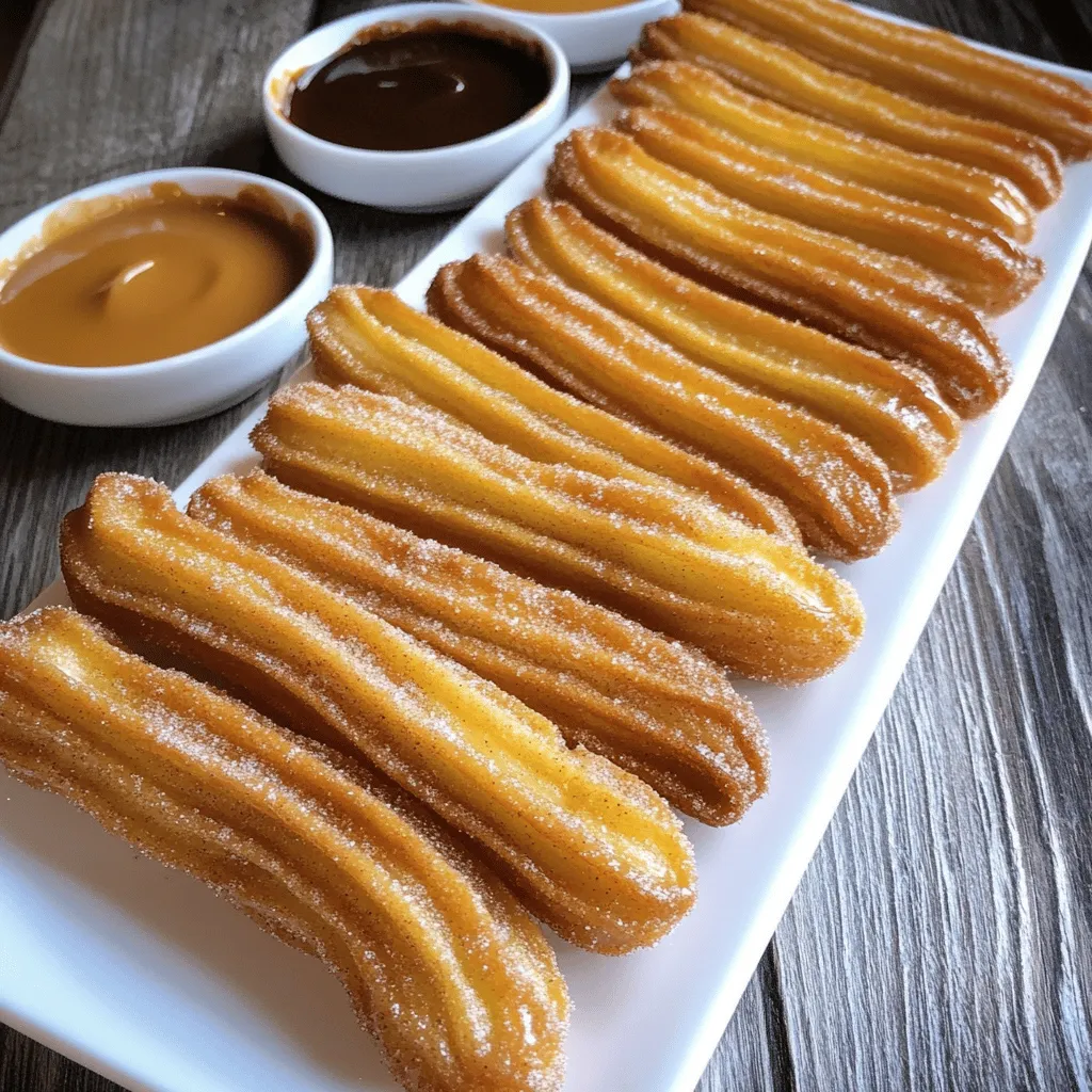 Cinnamon Sugar Churros Irresistible Sweet Treat Recipe