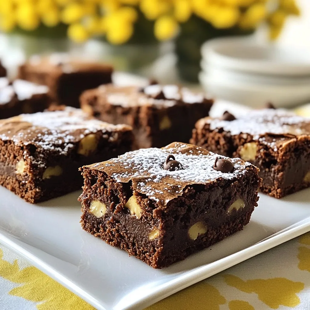 Mocha Espresso Brownies Rich and Decadent Treat