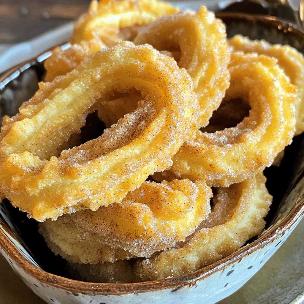 Cinnamon Sugar Churros Crispy and Delicious Treat