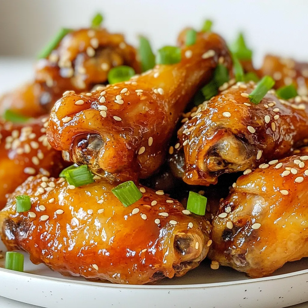 Honey Garlic Chicken Wings Tasty and Easy Recipe