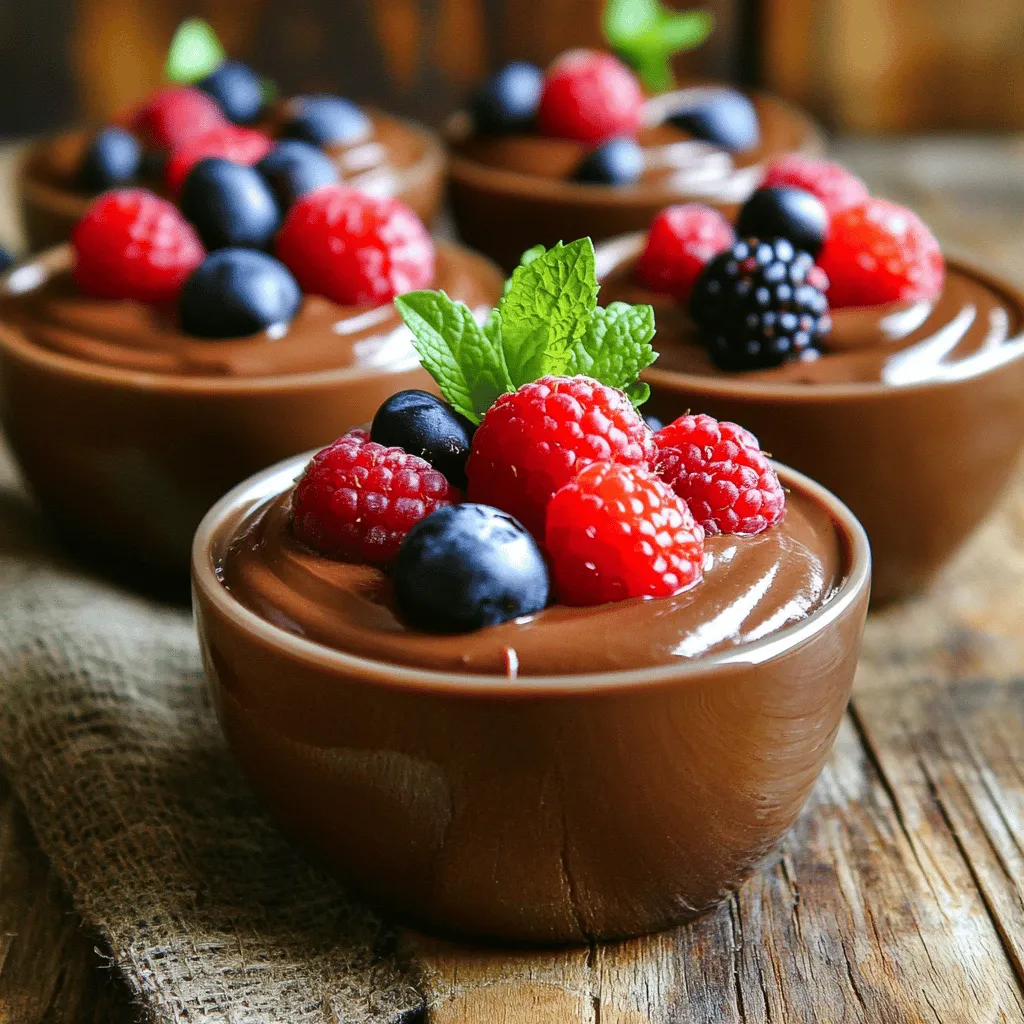 Chocolate Avocado Mousse Rich and Creamy Delight