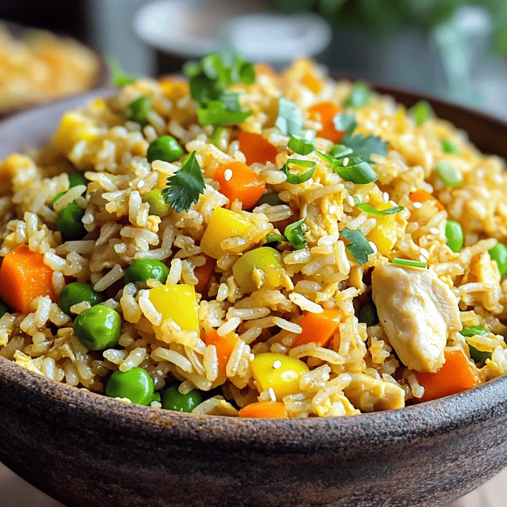 Easy Chicken Fried Rice Tasty Weeknight Recipe