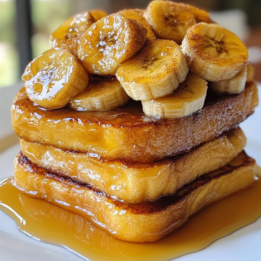 Caramelized Banana French Toast Tempting Breakfast Treat