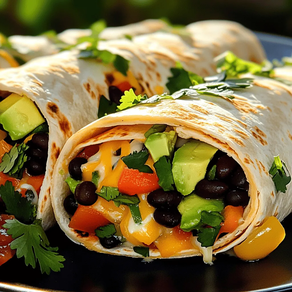 Loaded Veggie Breakfast Burritos Perfect for Mornings