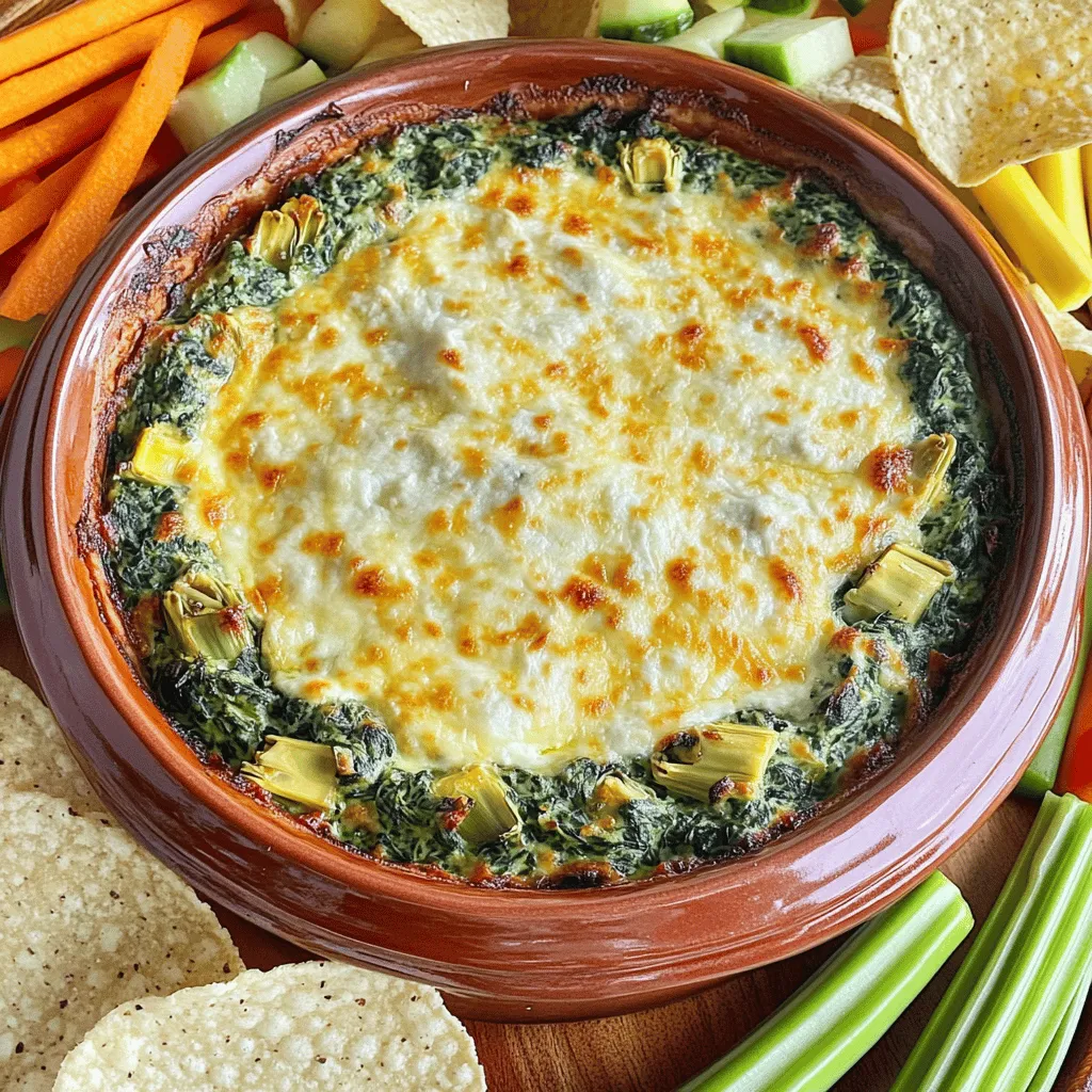 Spinach Artichoke Dip Wholesome and Flavorful Recipe