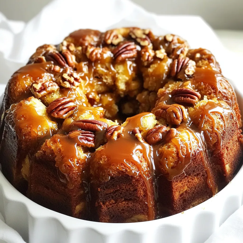 Caramel Pecan Sticky Monkey Bread Irresistible Delight