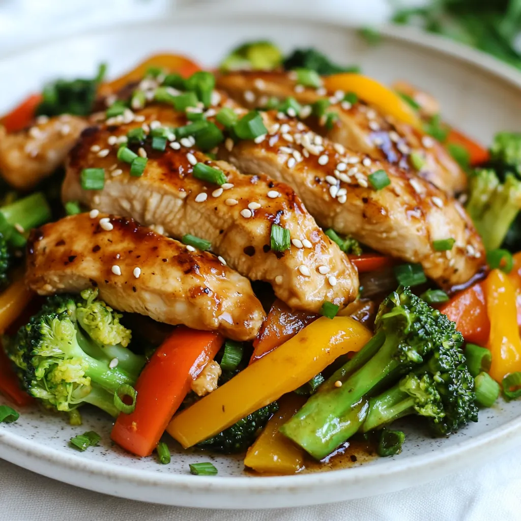 Ginger Soy Chicken Stir Fry Quick and Easy Meal