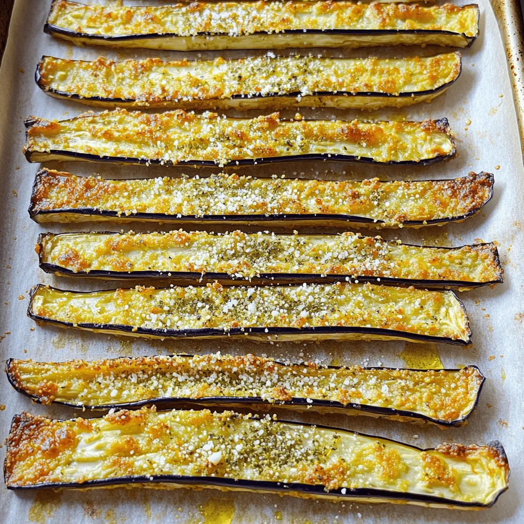 Crispy Baked Eggplant Fries for a Tasty Snack