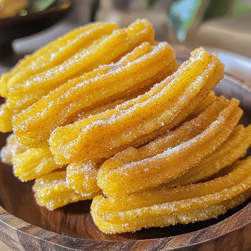 Cinnamon Sugar Churros Irresistible Dessert Delight