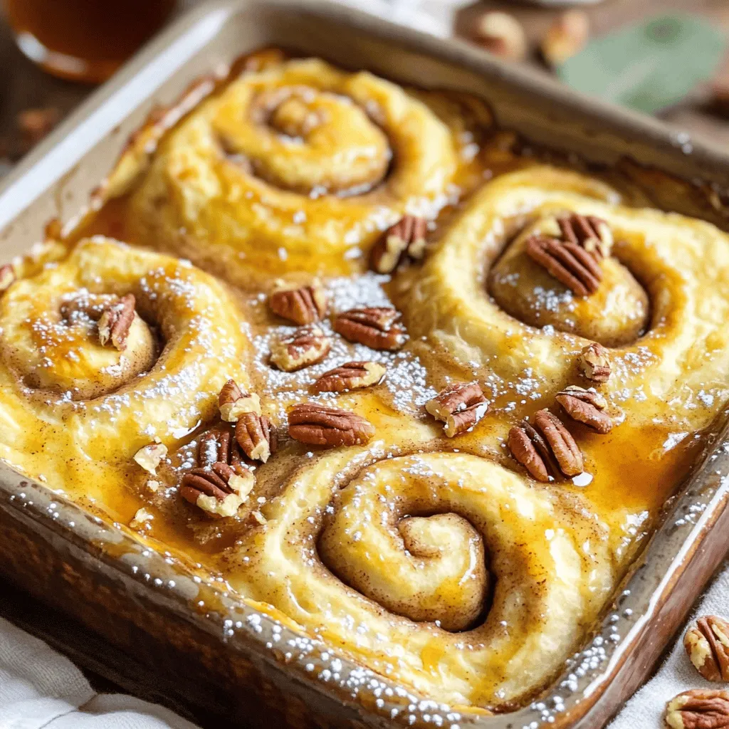 Cinnamon Roll Casserole Tasty Morning Delight