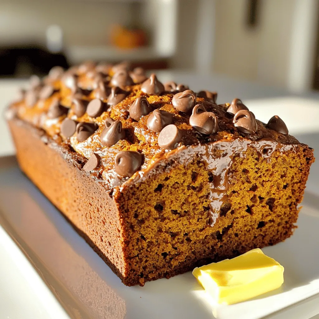 Chocolate Chip Pumpkin Bread Delightful and Easy Recipe