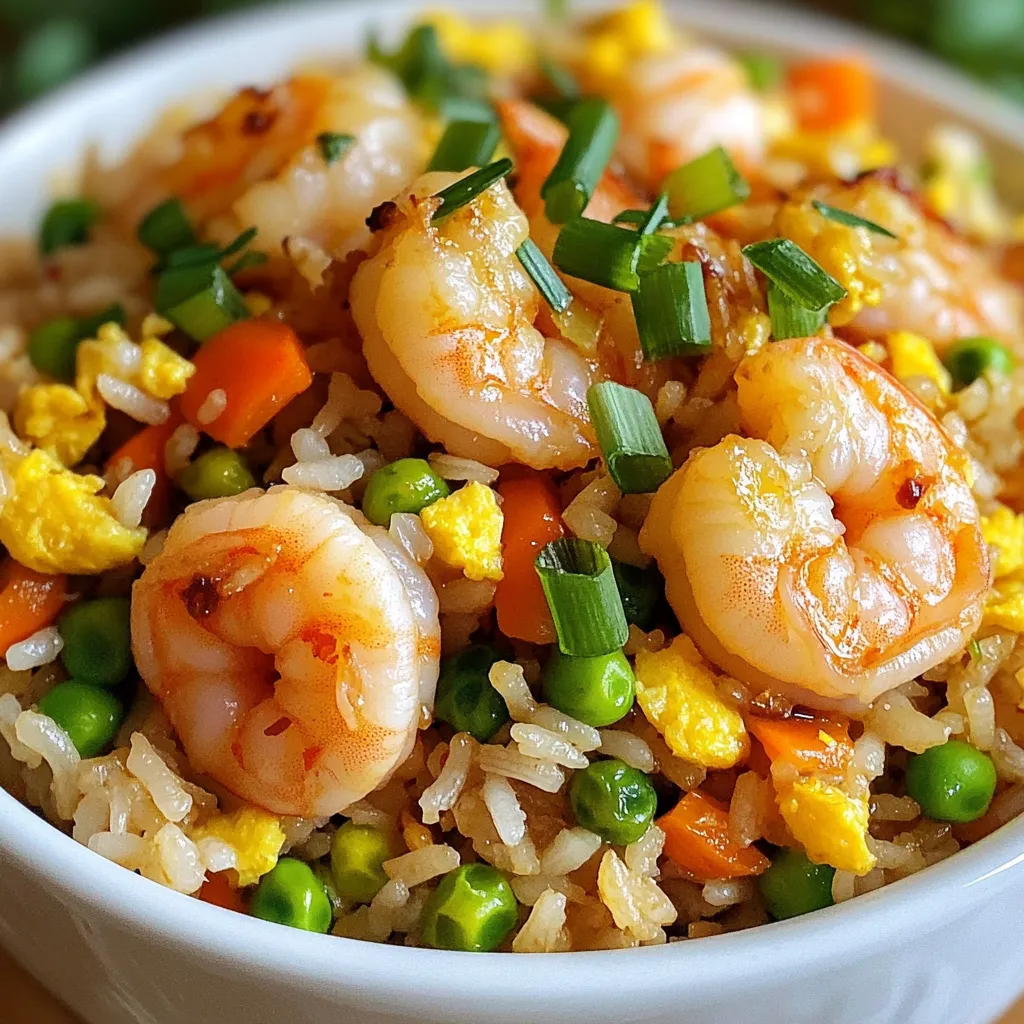 Chili Garlic Shrimp Fried Rice Quick and Tasty Recipe