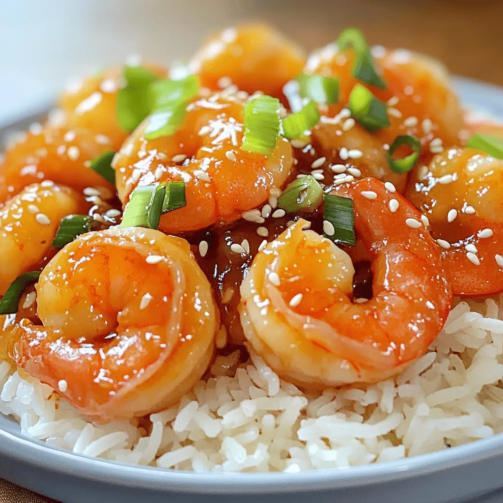Honey Garlic Glazed Shrimp Savory and Satisfying Dish