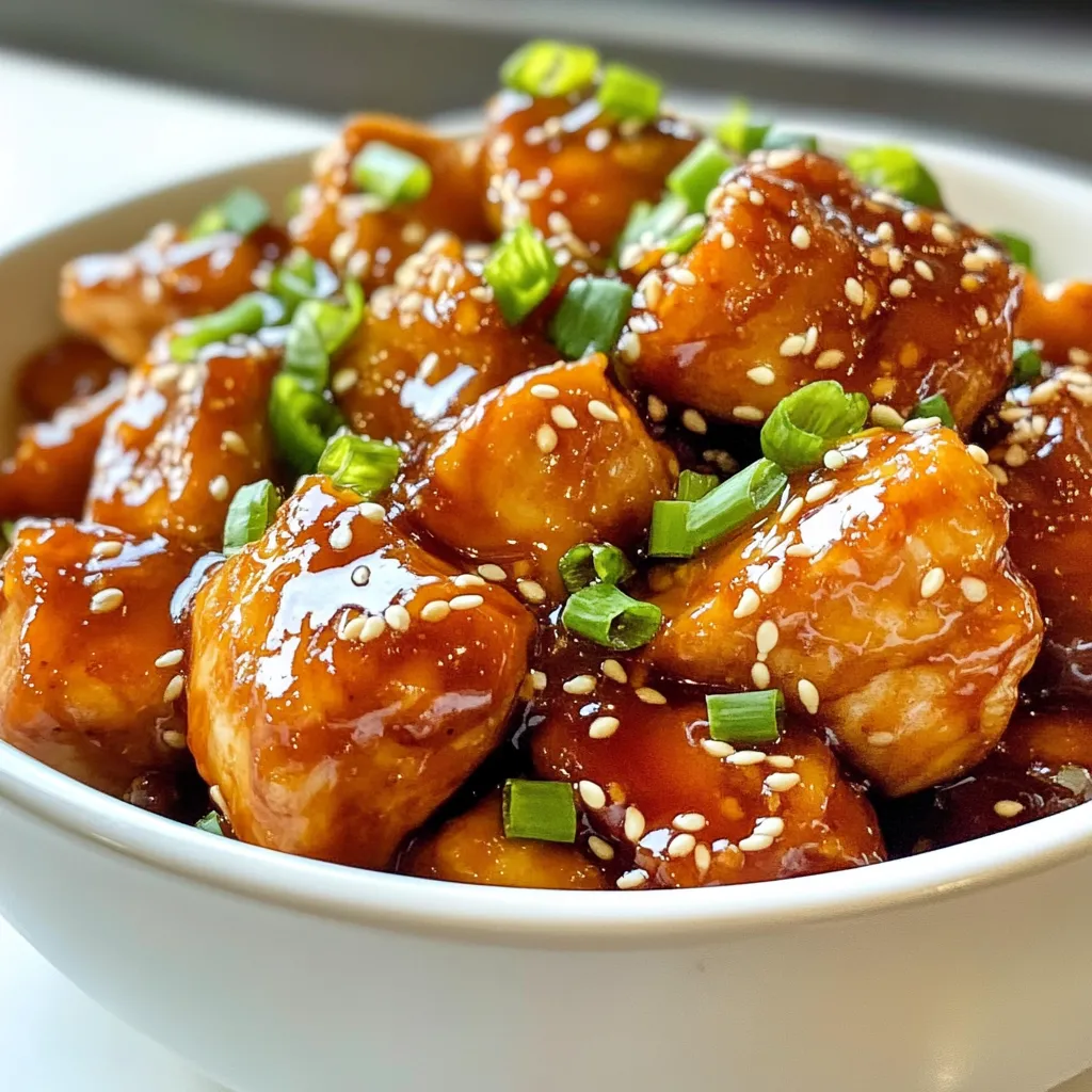 Honey Garlic Chicken Bites Flavorful and Easy Recipe