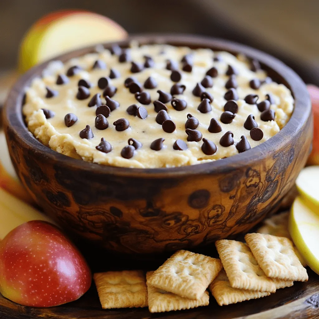 Chocolate Chip Cookie Dough Dip Delightful Indulgence